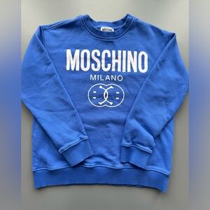 Moschino crew neck sweatshirt in size 12